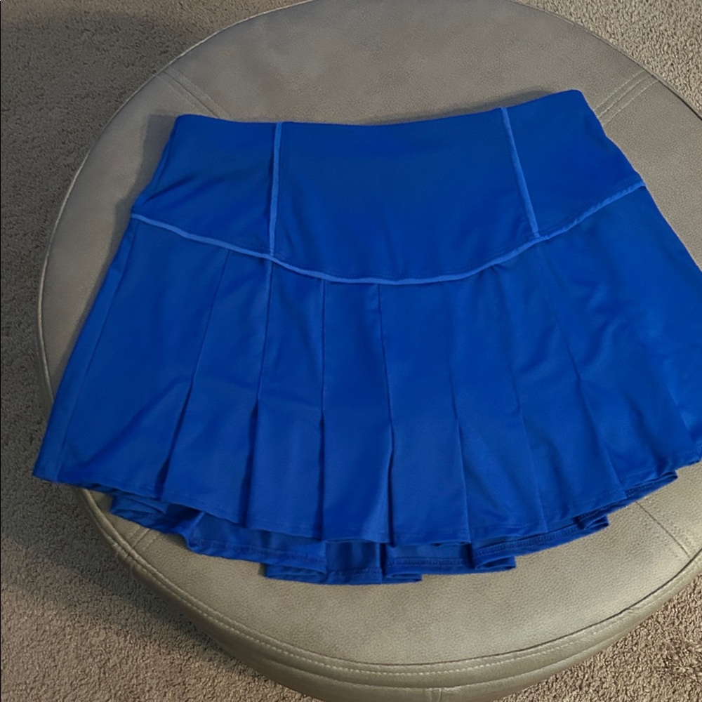 Lucky in Love Vibrant Blue Mini Skirt